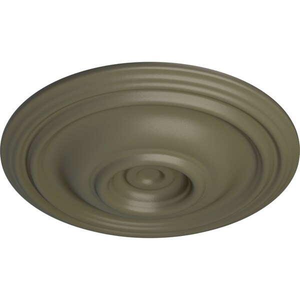 Traditional Ceiling Medallion (Fits Canopies Up To 4), 14 3/4OD X 1 3/4P